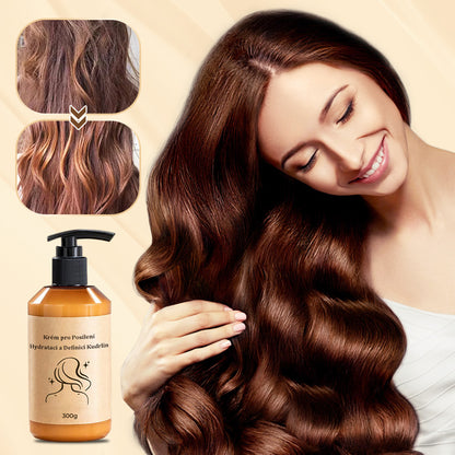 💖Dlouhotrvající styling Moroccan Volume Hydratační pružnost👩‍🦱