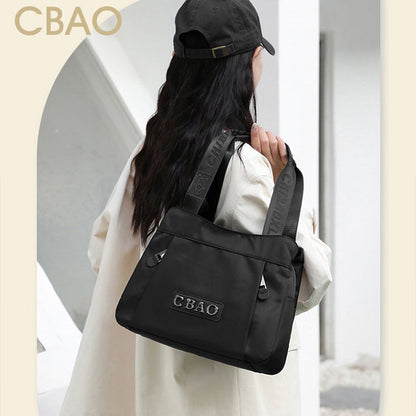 👜 Vysokokapacitní nylonová crossbody taška