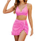 👙2025 Nový typ 49% OFF💥Vysoký pas bikiny sety dámské bříško kontrola Gingham