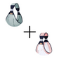 ⏰ Kupte 1 a druhý dostanete ZDARMA!👶👶✨ Ergonomické a pohodlné nosítko, které rovnoměrně rozkládá váhu a odlehčuje záda! 💪🍼