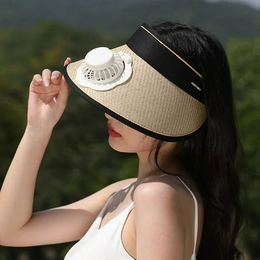 🌞Letní prodej 50% VYPNUTO🔥Sluneční klobouk Smart Fan