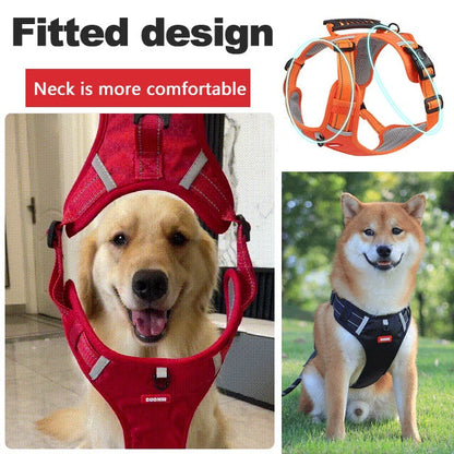 🔥Last Day Promotion 49% OFF🐶Reflective No-Pull Adjustable Dog Vest Harness