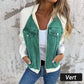 💖Nová módní dámská kreativní džínová bunda Splicing Jacket