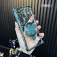 📱Průhledné pouzdro proti pádu telefonu s otočným stojánkem pro řadu Galaxy