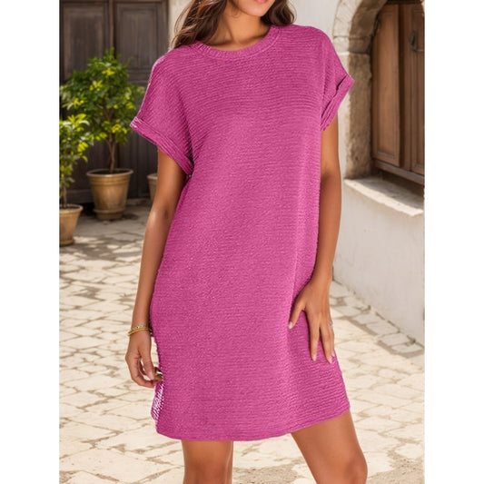 👗Dámské šaty s kapsami s volnými rukávy