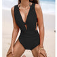 🏖️ Dámské jednobarevné plavky se zavazováním, 2 kusy👙