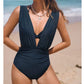 🏖️ Dámské jednobarevné plavky se zavazováním, 2 kusy👙