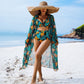 🏖️🌸Costum de baie sexy din trei piese pentru femei cu imprimeu floral👙