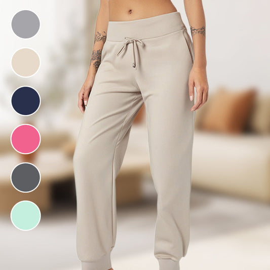 ✨Dámské 2025 Ultra Soft Lounge Capri Joggers tepláky Atletická jóga s kapsami