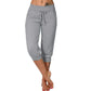 ✨Dámské 2025 Ultra Soft Lounge Capri Joggers tepláky Atletická jóga s kapsami
