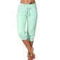 ✨Dámské 2025 Ultra Soft Lounge Capri Joggers tepláky Atletická jóga s kapsami