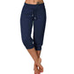 ✨Dámské 2025 Ultra Soft Lounge Capri Joggers tepláky Atletická jóga s kapsami
