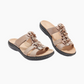 【EU 35-43】🌺Dámské slip-on sandály s květinovým dekorem
