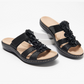 【EU 35-43】🌺Dámské slip-on sandály s květinovým dekorem