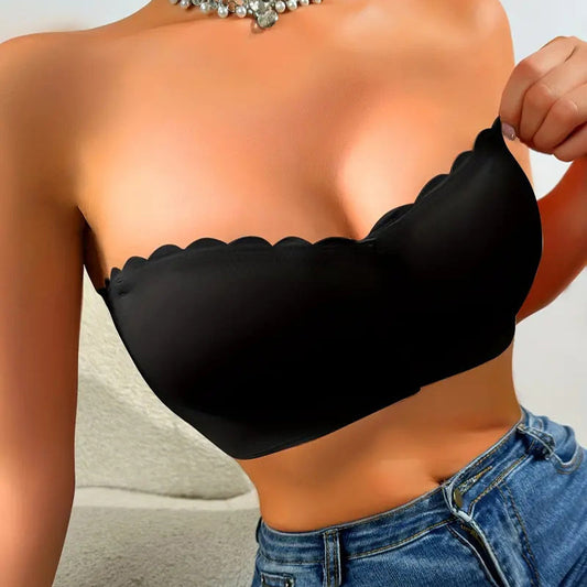 👙Bandeau bezešvá podprsenka s předním zapínáním a bez ramínek