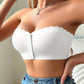 👙Bandeau bezešvá podprsenka s předním zapínáním a bez ramínek