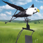 🦅Větrem poháněný odpuzovač ptáků ve tvaru orla