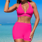 👙Moda Sexy două piese costum de baie🏖️